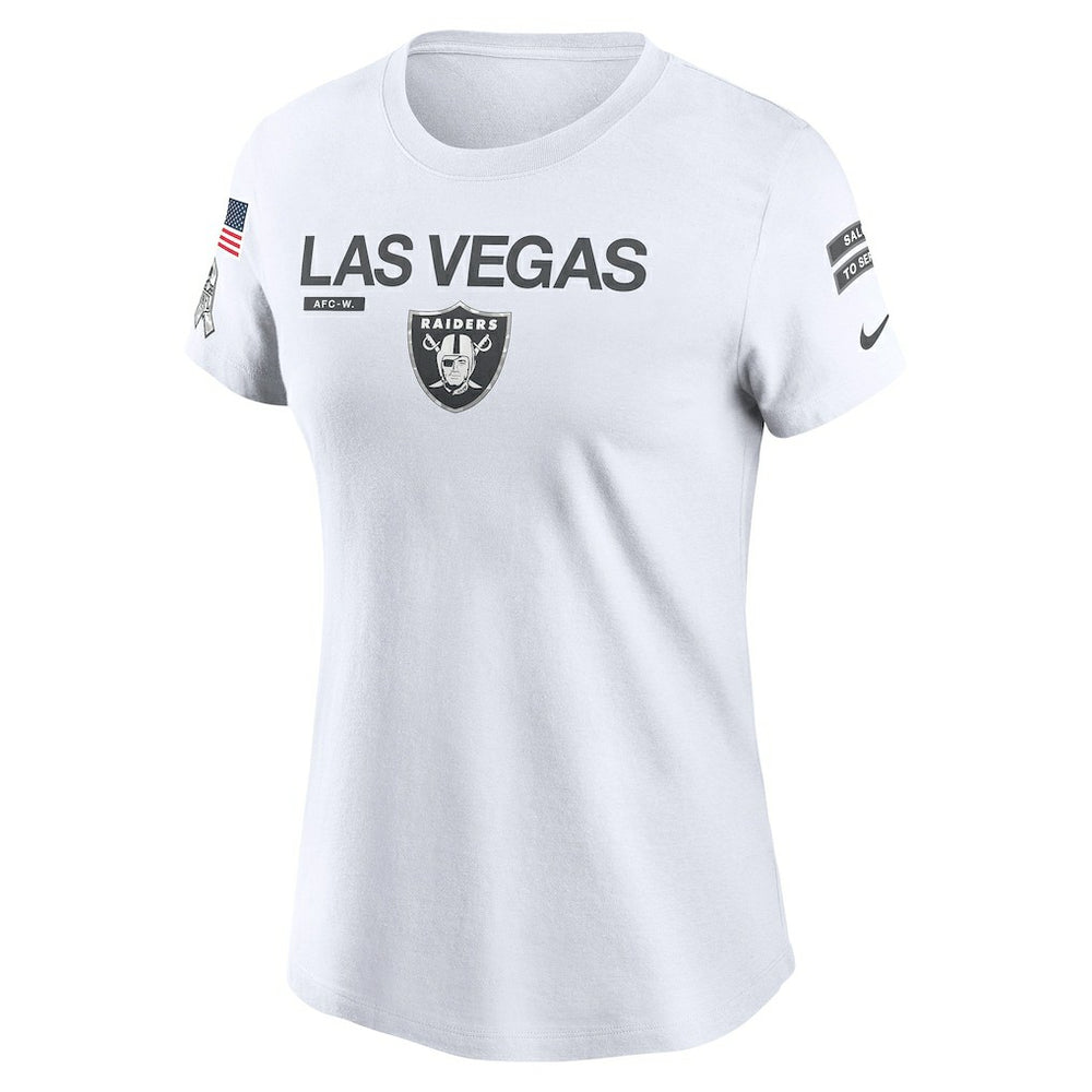 Women's 2024 Salute To Service Legend Performance T-Shirt - Las Vegas Raiders T-shirts