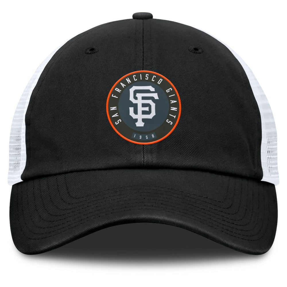Black/White San Francisco Giants Fanatics Averies Adjustable Hat