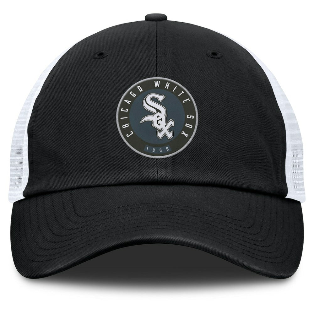 Black/White Chicago White Sox Fanatics Averies Adjustable Hat