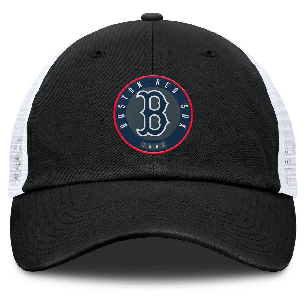 Black/White Boston Red Sox Fanatics Averies Adjustable Hat