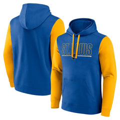 NHL St. Louis Blues Logo Athletic Deliver Fleece Pullover Hoodie