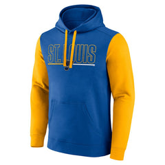 NHL St. Louis Blues Logo Athletic Deliver Fleece Pullover Hoodie