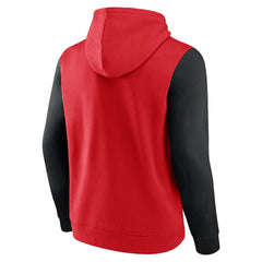 NHL New Jersey Devils Logo Athletic Deliver Fleece Pullover Hoodie
