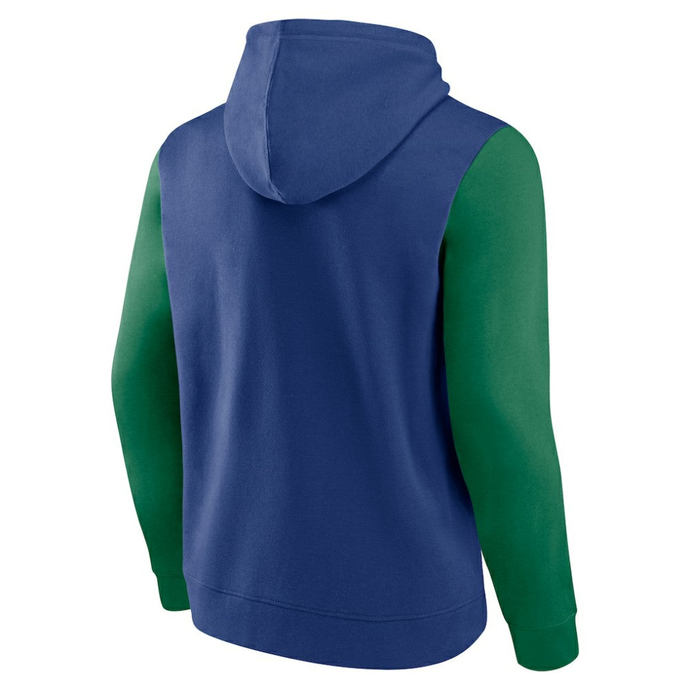NHL Vancouver Canucks Logo Athletic Deliver Fleece Pullover Hoodie