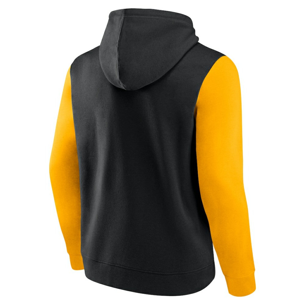 NHL Boston Bruins Logo Athletic Deliver Fleece Pullover Hoodie