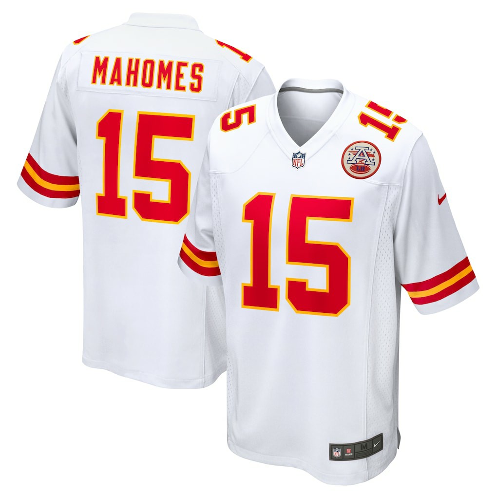 Patrick Mahomes  Game Jersey - Kansas City Chiefs Jerseys