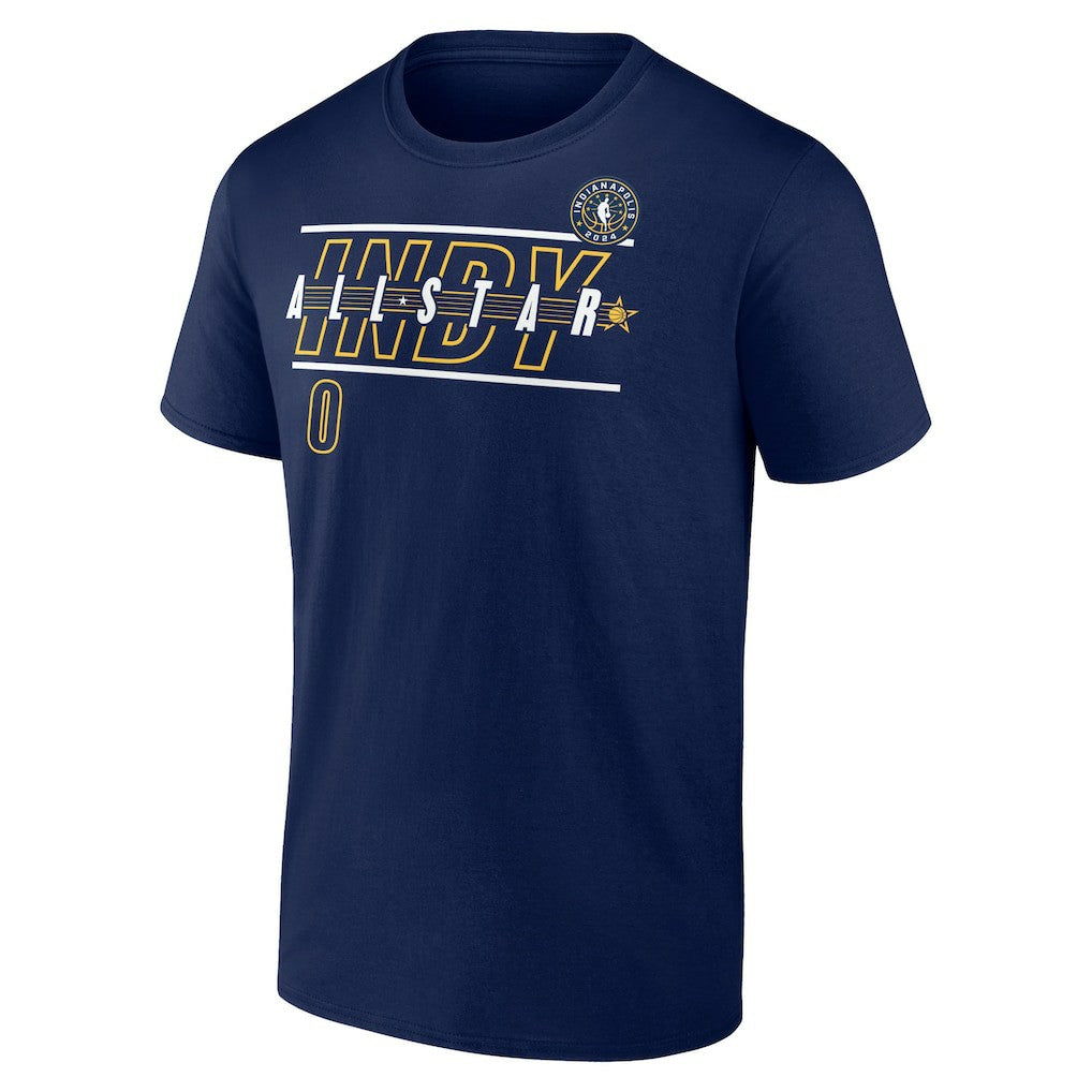Fanatics Tyrese Haliburton 2024 NBA All-Star Game Rebound Battle Name & Number T-Shirt