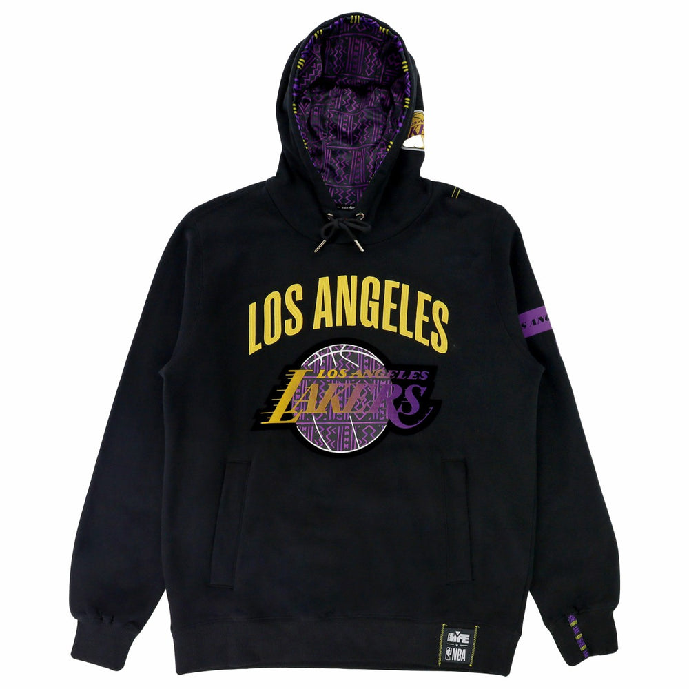 Los Angeles Lakers NBA x Two Hype Unisex Culture & Hoops Heavyweight Pullover Hoodie - Black discount