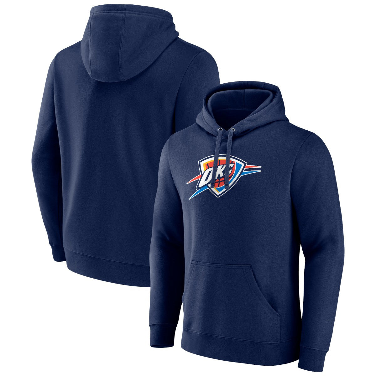 Oklahoma City Thunder Primary Logo Pullover Hoodie