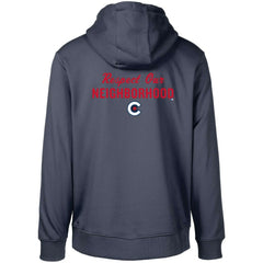 Navy Chicago Cubs Levelwear City Connect Podium Core 2.0 Pullover Hoodie