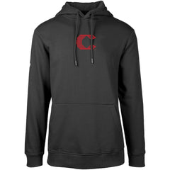 Black Cincinnati Reds Levelwear City Connect Podium Core 2.0 Pullover Hoodie