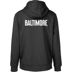 Black Baltimore Orioles Levelwear City Connect Podium Core 2.0 Pullover Hoodie