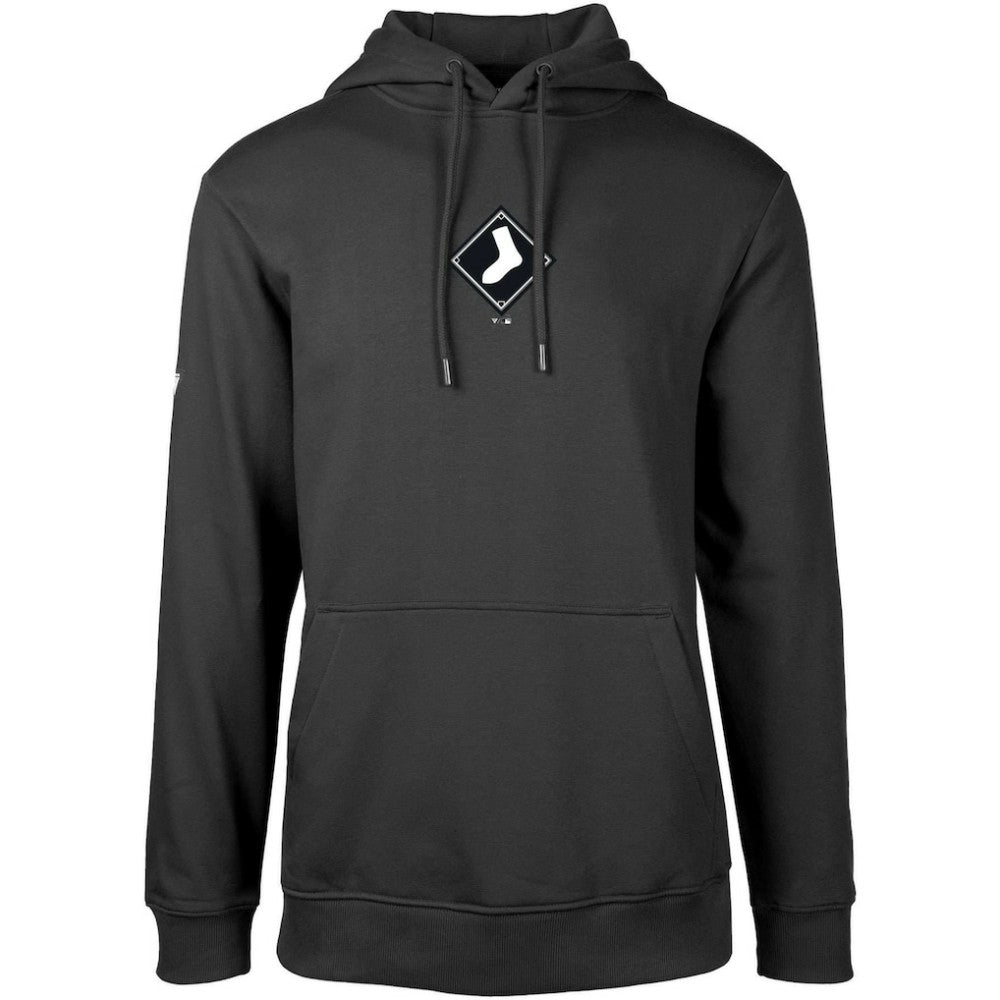 Black Chicago White Sox Levelwear City Connect Podium Core 2.0 Pullover Hoodie
