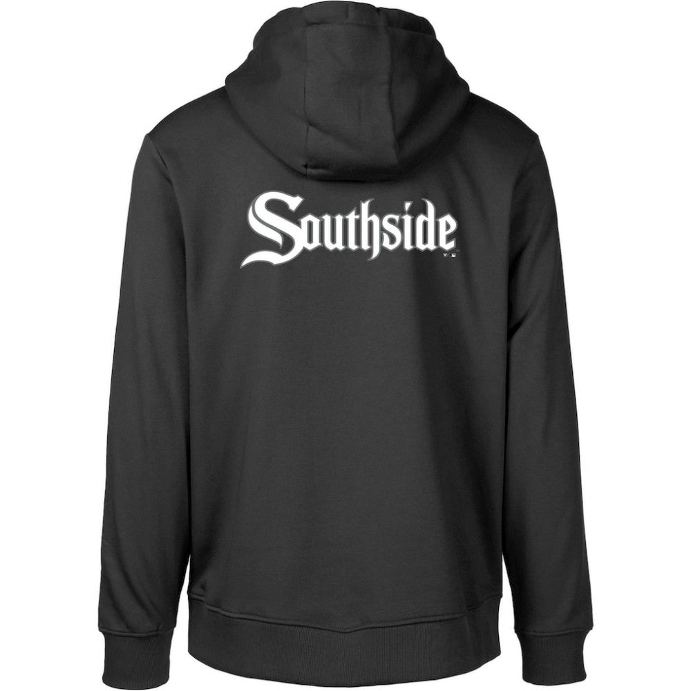 Black Chicago White Sox Levelwear City Connect Podium Core 2.0 Pullover Hoodie
