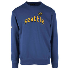 Royal Seattle Mariners Levelwear City Connect Zane Core Logo Pullover Sweatshirt