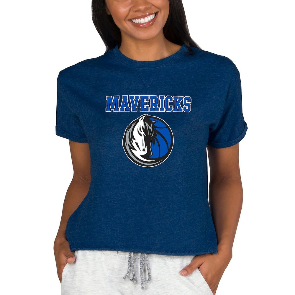 Dallas Mavericks Concepts Sport NBA Women's Concepts Mainstream Terry SS Top sale