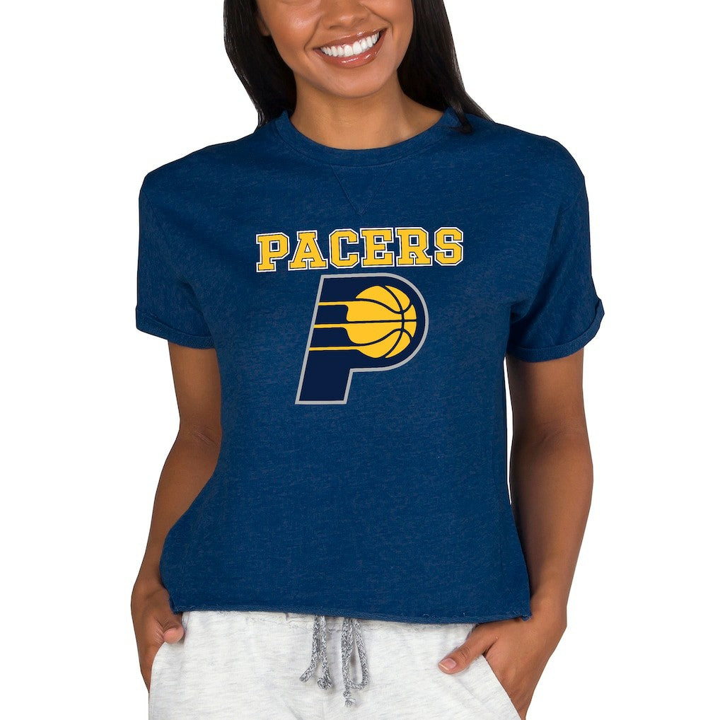 Indiana Pacers Concepts Sport NBA Women's Concepts Mainstream Terry SS Top