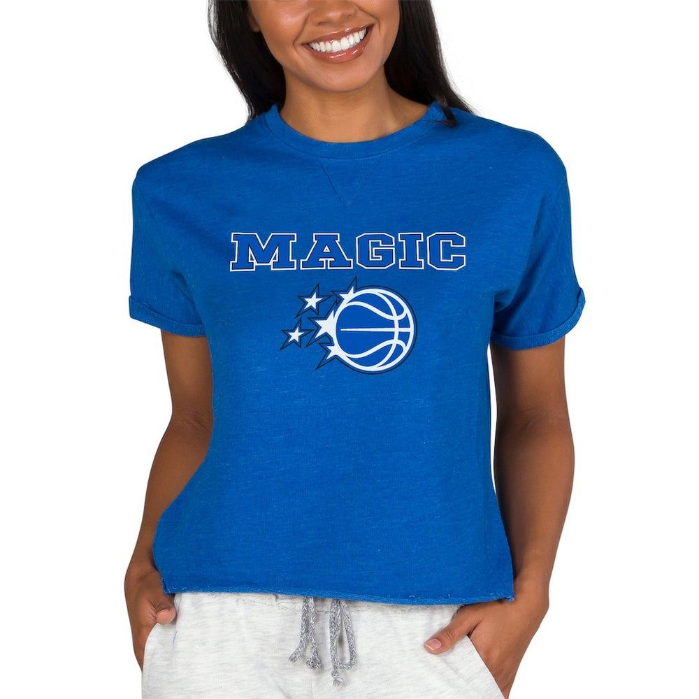 Orlando Magic Concepts Sport NBA Women's Concepts Mainstream Terry SS Top