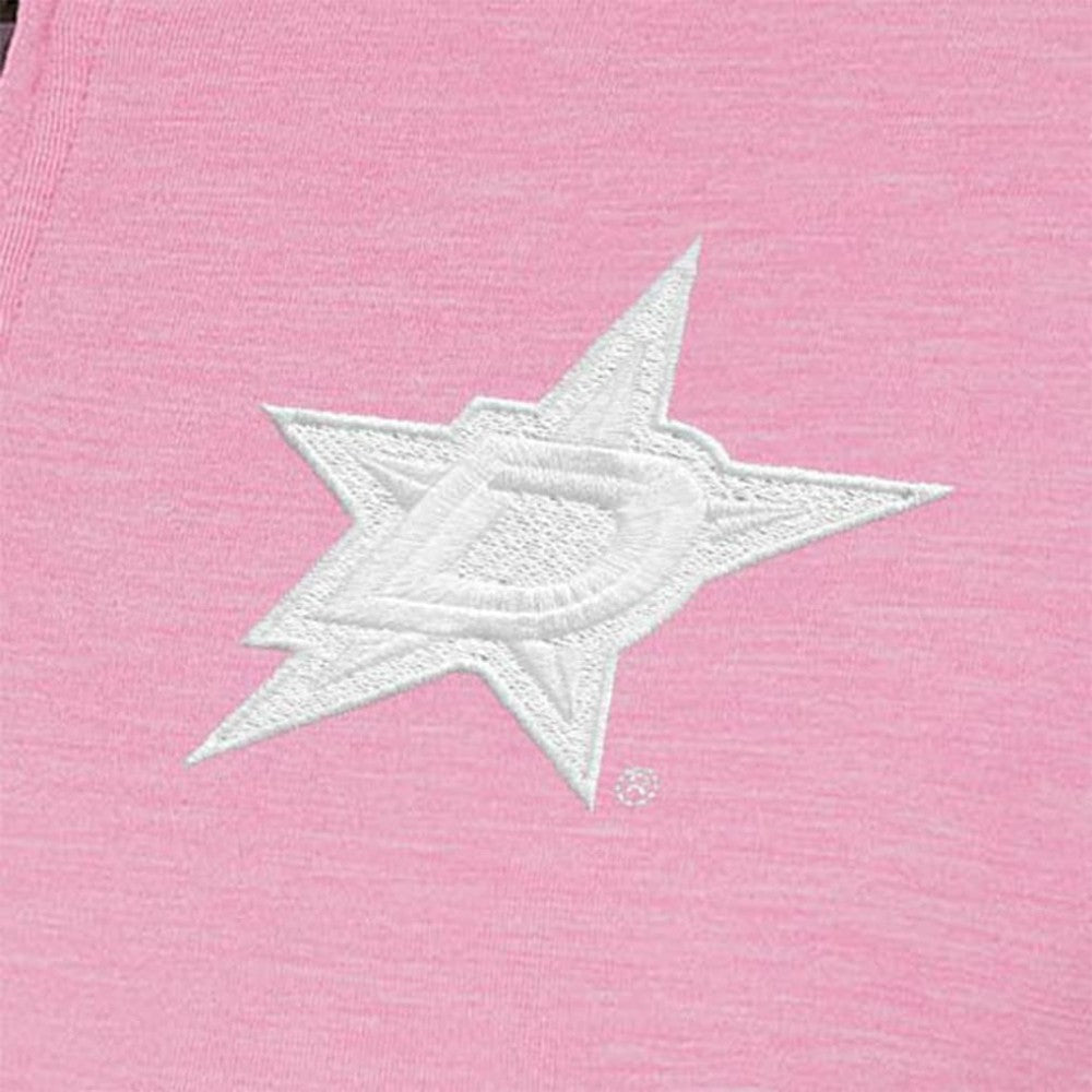 NHL Dallas Stars Antigua Women's White Logo Mentor Quarter-Zip Jacket