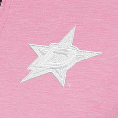 NHL Dallas Stars Antigua Women's White Logo Mentor Quarter-Zip Jacket