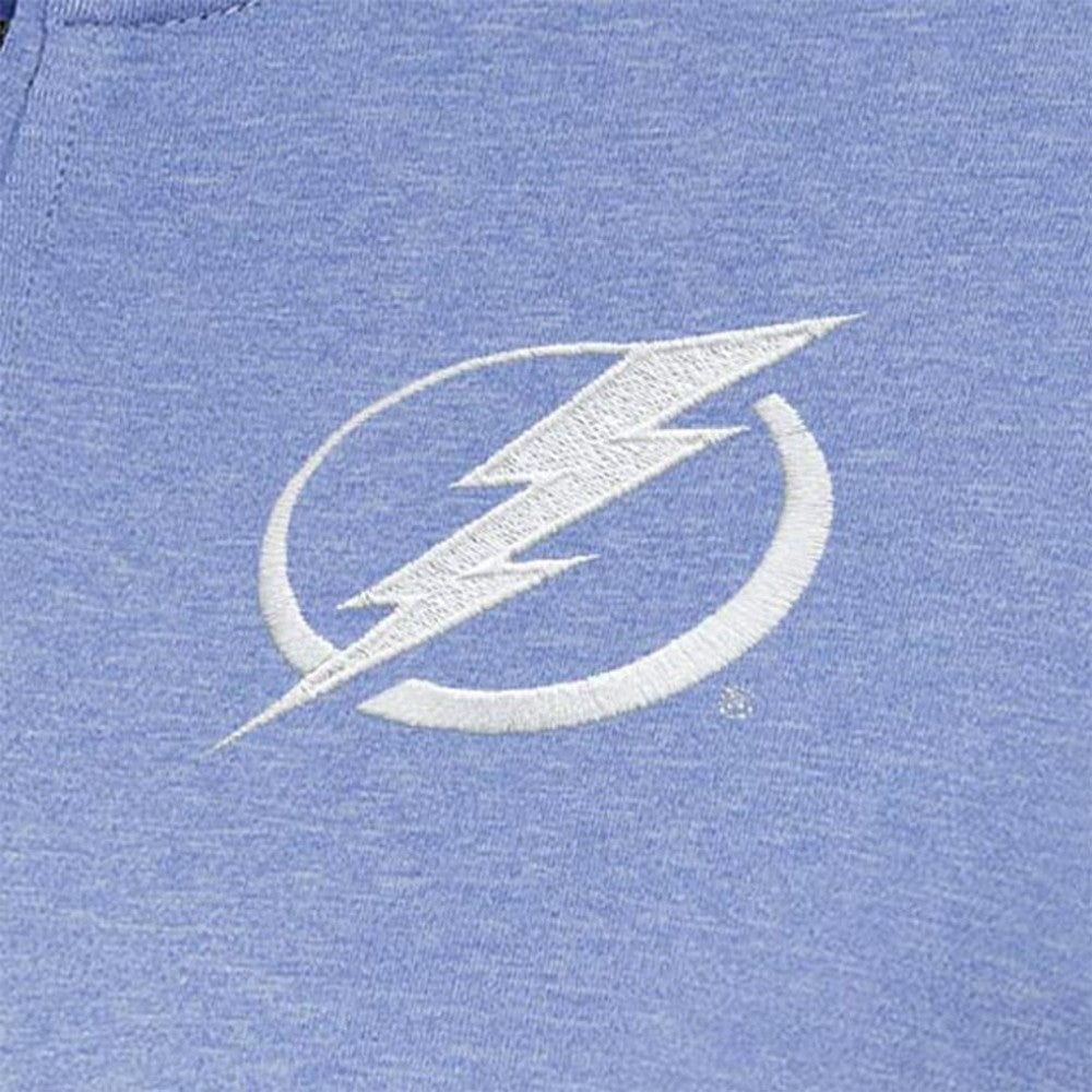 NHL Tampa Bay Lightning Antigua Women's White Logo Mentor Quarter-Zip Jacket