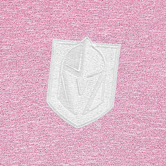 NHL Vegas Golden Knights Antigua White Logo Hunk Quarter-Zip Pullover
