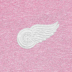 NHL Detroit Red Wings Antigua White Logo Hunk Quarter-Zip Pullover