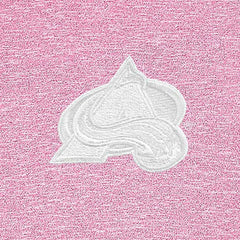 NHL Colorado Avalanche Antigua White Logo Hunk Quarter-Zip Pullover