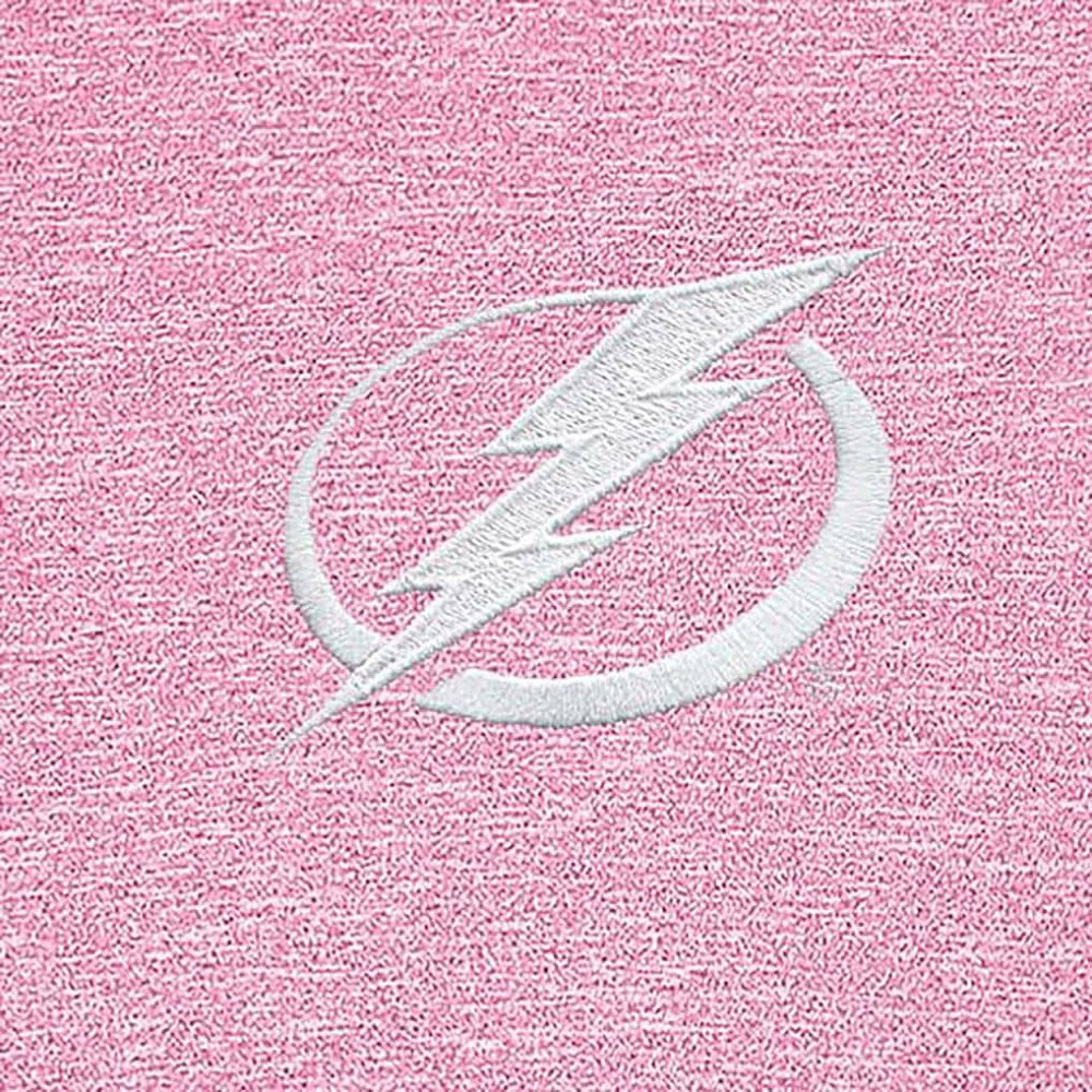 NHL Tampa Bay Lightning Antigua White Logo Hunk Quarter-Zip Pullover