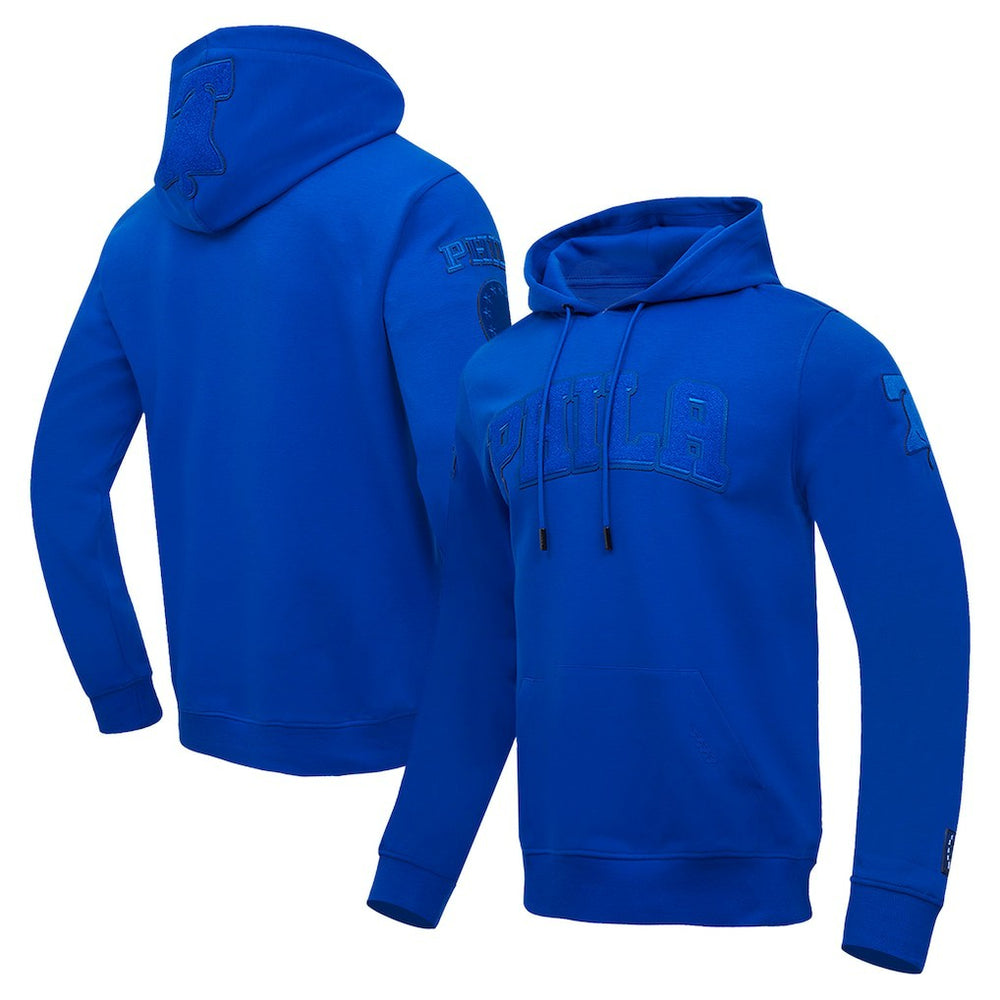 Philadelphia 76ers Pro Standard Triple Tonal DK Pullover Hoodie Jacket