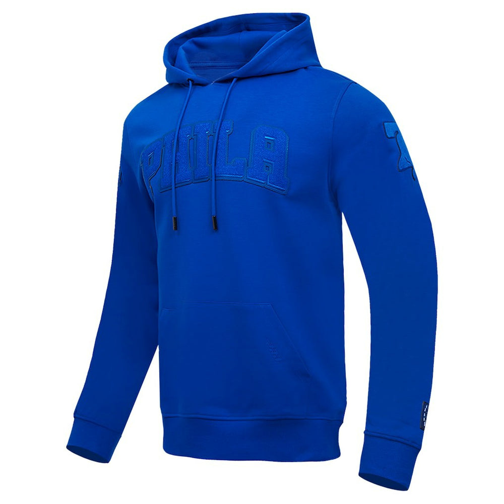 Philadelphia 76ers Pro Standard Triple Tonal DK Pullover Hoodie Jacket