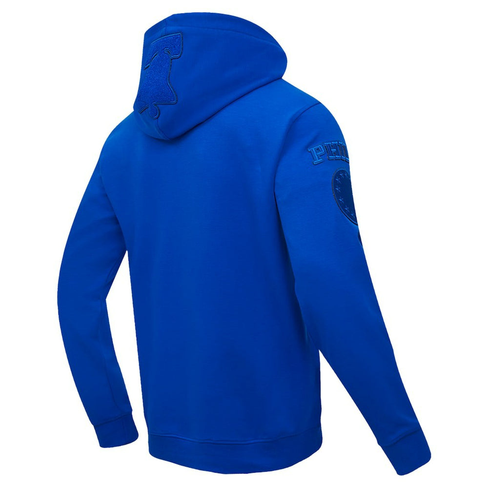 Philadelphia 76ers Pro Standard Triple Tonal DK Pullover Hoodie Jacket