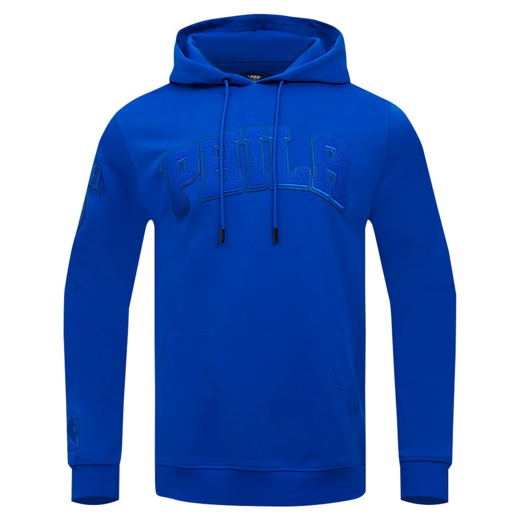Philadelphia 76ers Pro Standard Triple Tonal DK Pullover Hoodie Jacket
