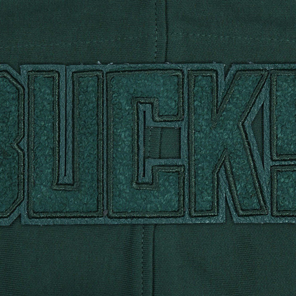 Milwaukee Bucks Pro Standard Triple Tonal DK Full-Zip Hoodie Jacket