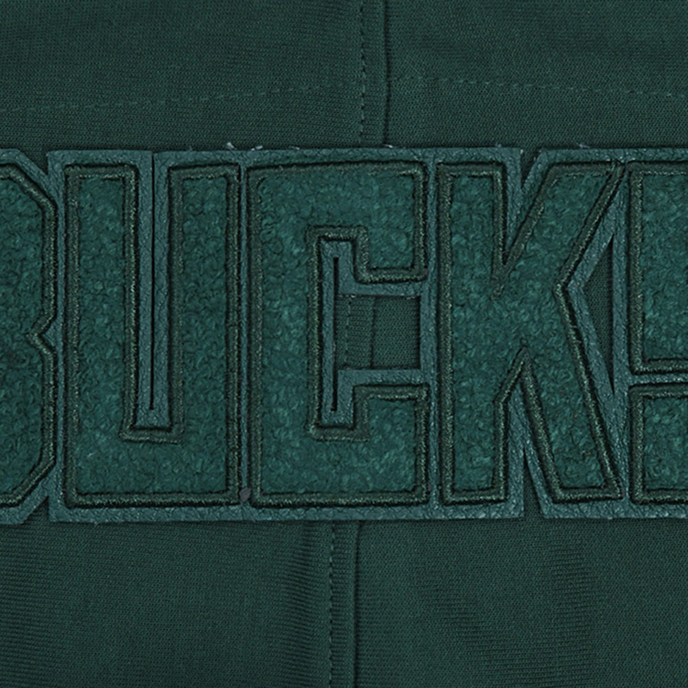Milwaukee Bucks Pro Standard Triple Tonal DK Full-Zip Hoodie Jacket