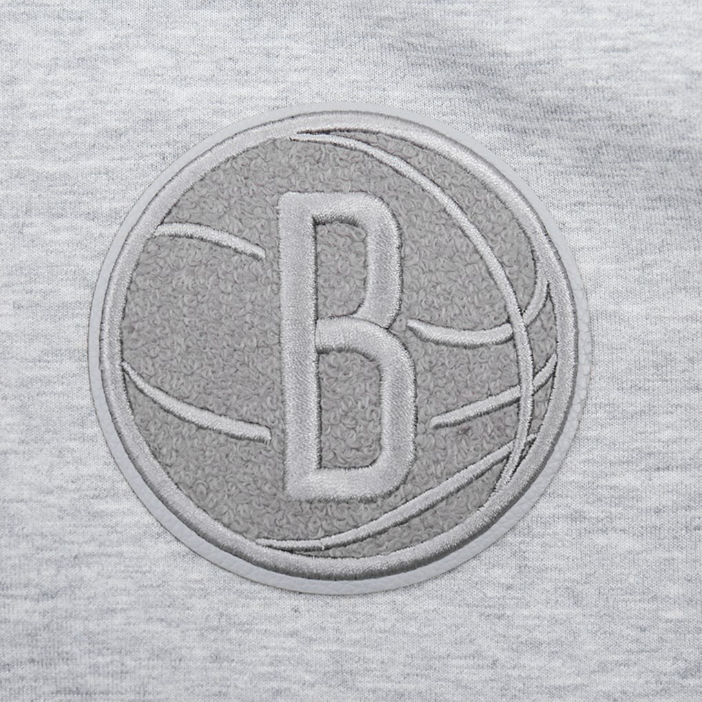 Brooklyn Nets Pro Standard Women's Triple Tonal Full-Zip Hoodie