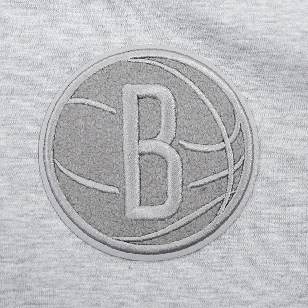 Brooklyn Nets Pro Standard Women's Triple Tonal Full-Zip Hoodie