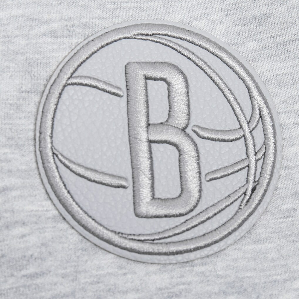 Brooklyn Nets Pro Standard Women's Triple Tonal Full-Zip Hoodie