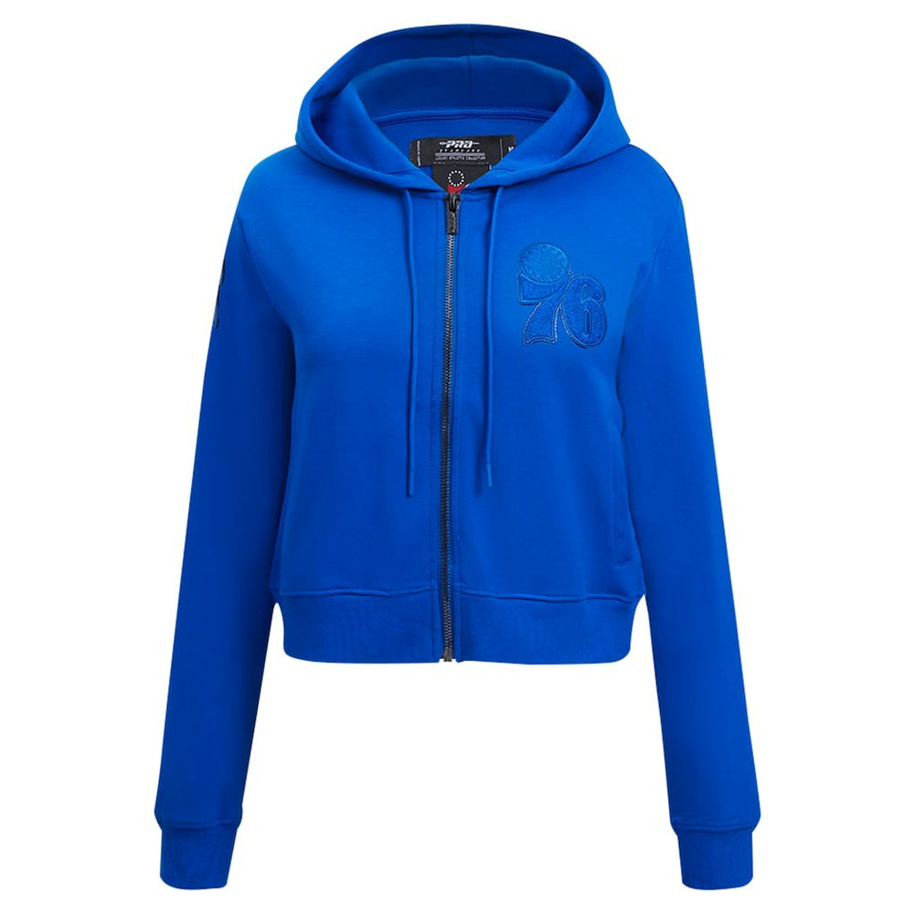 Philadelphia 76ers Pro Standard Women's Triple Tonal Full-Zip Hoodie