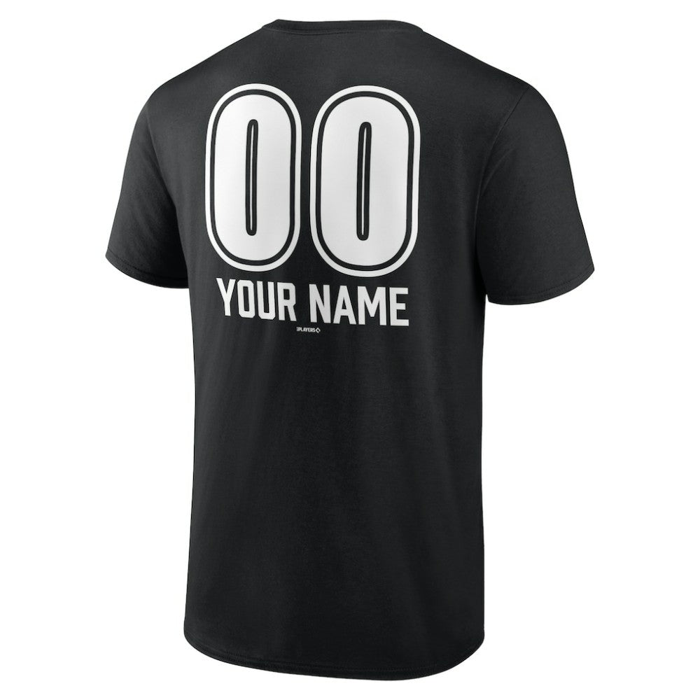 Black Los Angeles Dodgers Personalized Name & Number Fastball T-Shirt