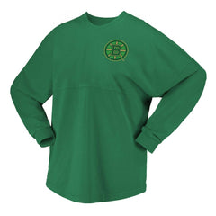 NHL Boston Bruins Fanatics Women's St. Patrick's Day Spirit Jersey T-Shirt