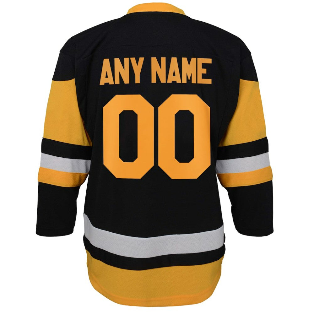 NHL Pittsburgh Penguins Youth Home Replica Custom Jersey