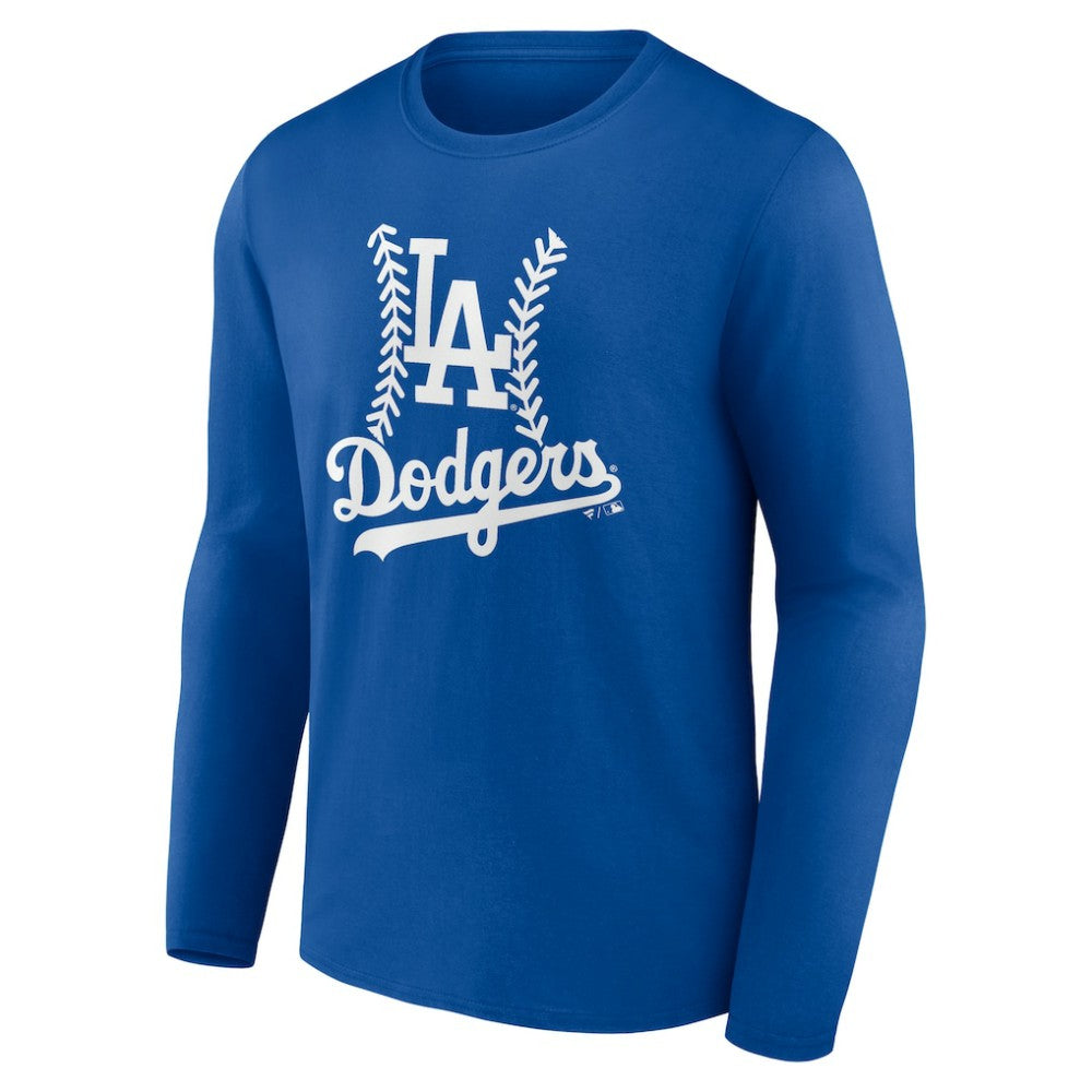Royal Shohei Ohtani Los Angeles Dodgers Fastball Player Name & Number Long Sleeve T-Shirt