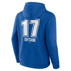 Royal Shohei Ohtani Los Angeles Dodgers Fastball Player Name & Number Pullover Hoodie