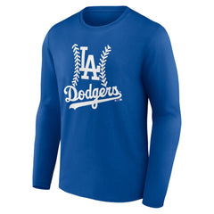 Royal Freddie Freeman Los Angeles Dodgers Fastball Player Name & Number Long Sleeve T-Shirt