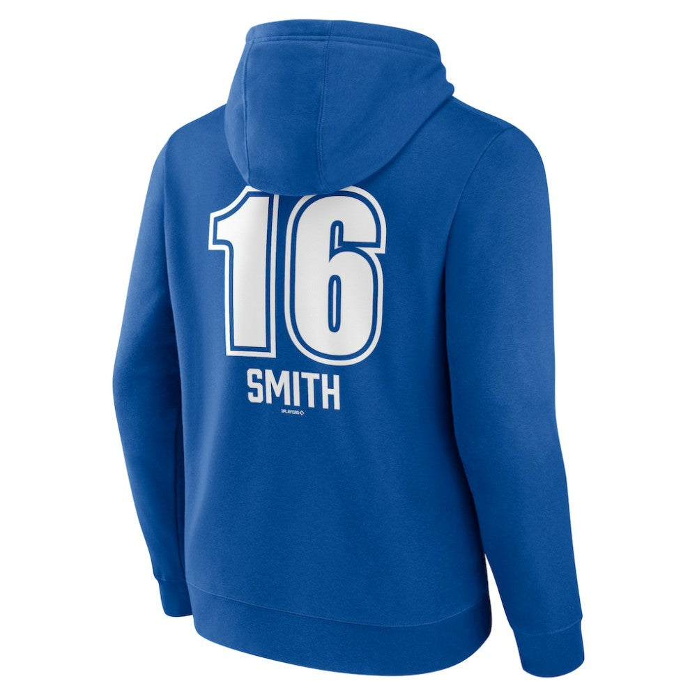 Royal Will Smith Los Angeles Dodgers Fastball Player Name & Number Pullover Hoodie