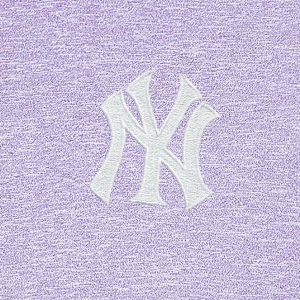 Lavender New York Yankees Antigua Hunk Quarter-Zip Top