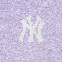 Lavender New York Yankees Antigua Hunk Quarter-Zip Top
