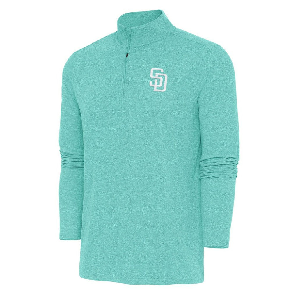 Mint San Diego Padres Antigua Hunk Quarter-Zip Top