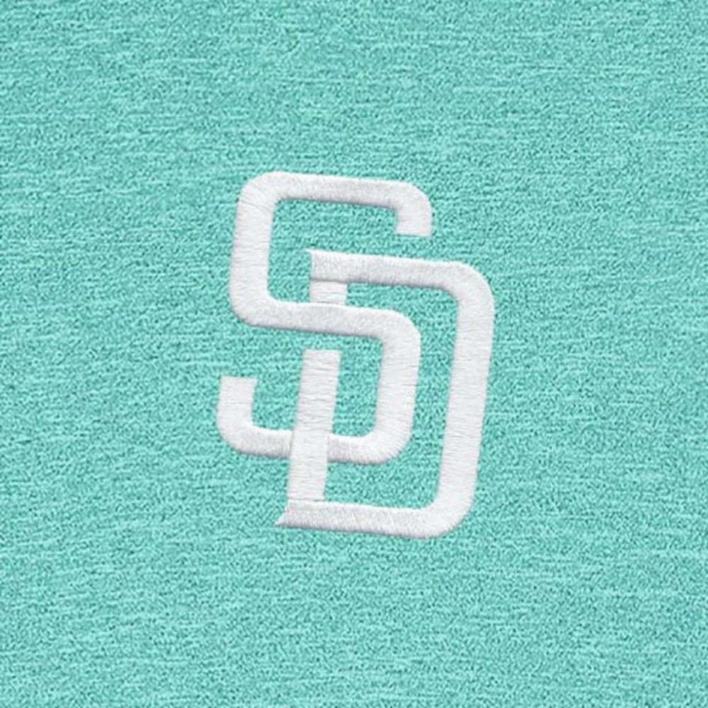 Mint San Diego Padres Antigua Hunk Quarter-Zip Top